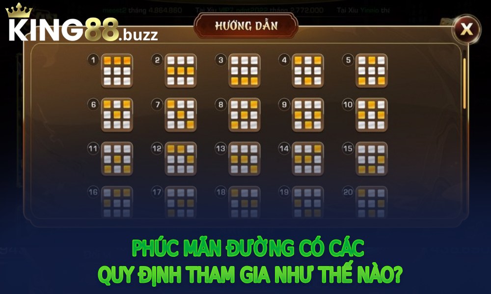 Phúc Mãn Đường có các quy định tham gia như thế nào?